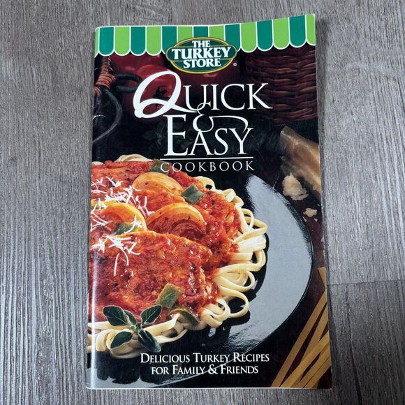 the turkey store quick & easy cookbook And Recipes Booklet Vintage Thanksgiving - Picture 1 of 4